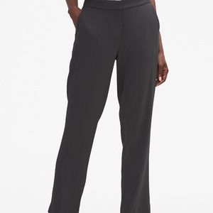 M.M. LaFleur Mejia Pants Black Stretch Twill, Sz 6
